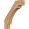 Ekena Millwork 5 1/2"W x 26"D x 32"H Merced Smooth Knee Brace, Western Red Cedar BRC06X26X32MRC00SWR - alternate 1